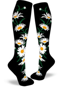 Crazy for Daisies Women's Knee Socks