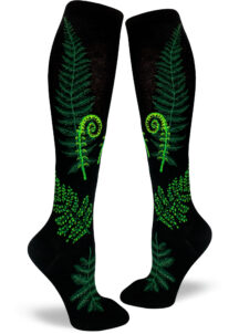 Ferns and Fiddleheads Women's Knee Socks
