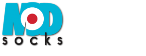 ModSocks novelty sock brand wholesale logo