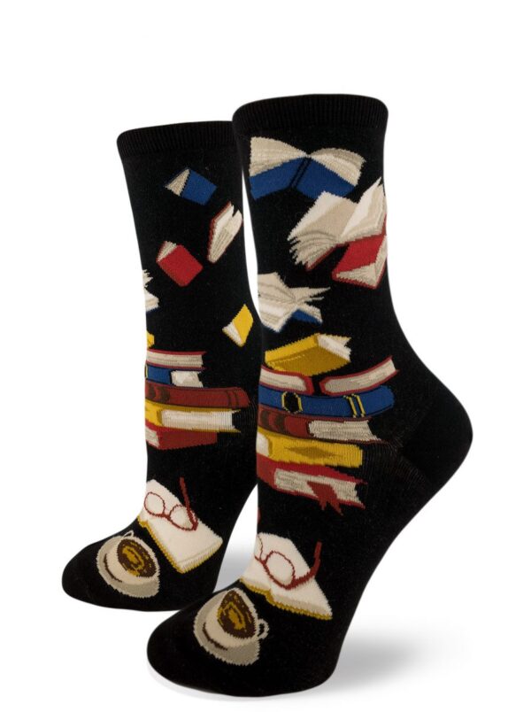 Book socks for the bibliophile sock lover by ModSocks