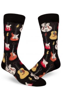 Classic guitar socks for men by ModSocks.