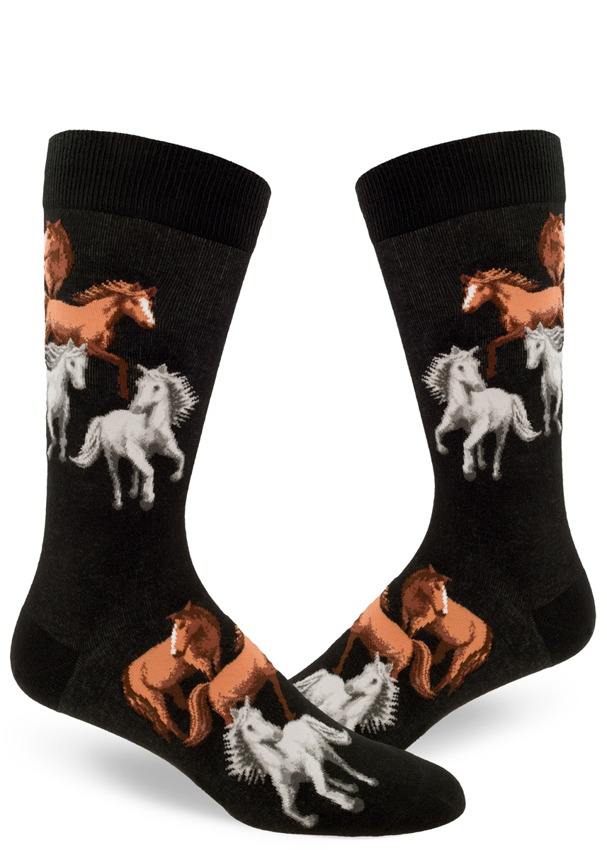 horse-socks-for-men | ModSocks Novelty Socks