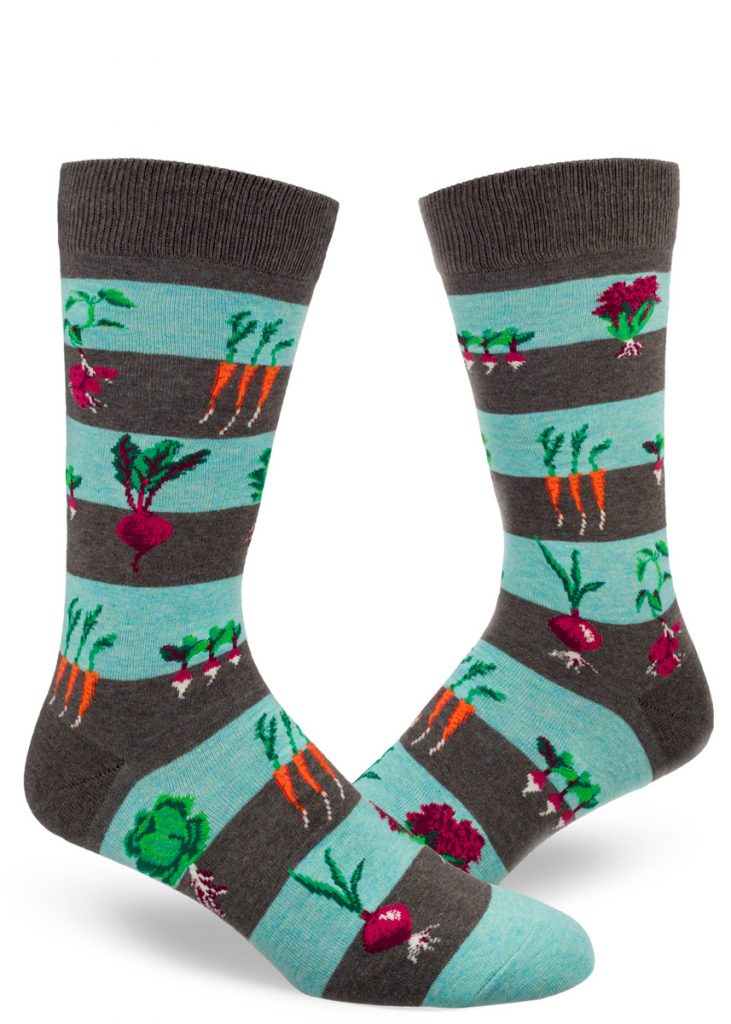 vegetablegardenmenssocks ModSocks Novelty Socks
